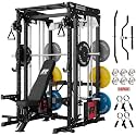 RITFIT M2 Pro 3D Smith Machine Home Gym with 286LB Built-in Weight Stack