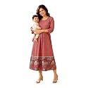 RITIJYA Zipless Feeding Kurta Dress for Women