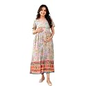RITIJYA Zipless Feeding Kurta Dress for Women