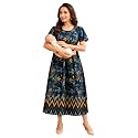 RITIJYA Zipless Feeding Kurta Dress for Women