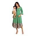 RITIJYA Zipless Feeding Kurta Dress for Women