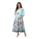 RITIJYA Zipless Feeding Kurta Dress for Women