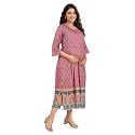 RITIJYA Zipless Feeding Kurta Dress for Women