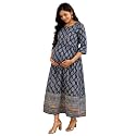 RITIJYA Zipless Feeding Kurta Dress for Women