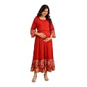 RITIJYA Zipless Feeding Kurta Dress for Women