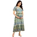 RITIJYA Zipless Feeding Kurta Dress for Women
