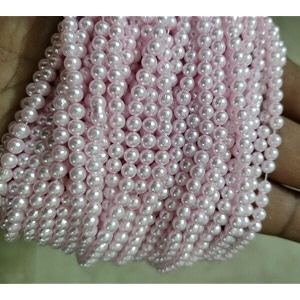plastic 4 mm beadsmoti kit 1200 pcs for jewellery makingcraftworkdecorations black