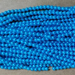 plastic 4 mm beadsmoti kit 1200 pcs for jewellery makingcraftworkdecorations sky