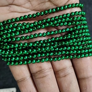 plastic 4 mm beadsmoti kit 1200 pcs for jewellery makingcraftworkdecorations green