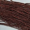 Plastic 4 mm Beads/moti Kit 1200 pcs for Jewellery Making/Craftwork/Decorations (Brown)