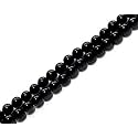 Plastic 4 mm Beads/moti Kit 1200 pcs for Jewellery Making/Craftwork/Decorations (Black)