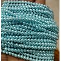 Plastic 4 mm Beads/moti Kit 1200 pcs for Jewellery Making/Craftwork/Decorations (Sky_Blue)
