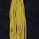 Plastic 4 mm Beads/moti Kit 1200 pcs for Jewellery Making/Craftwork/Decorations (Yellow)