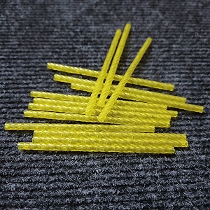 swirl pipes nalki for jhumartoran makingcraftworkdecorations 100 pcs yellow