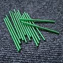 Swirl Pipes nalki for Jhumar/Toran Making/Craftwork/Decorations 100 pcs (Dark_Green)