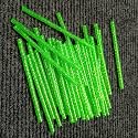 Swirl Pipes nalki for Jhumar/Toran Making/Craftwork/Decorations 100 pcs (Green)