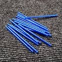 Swirl Pipes nalki for Jhumar/Toran Making/Craftwork/Decorations 100 pcs (Blue)