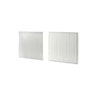 Rittal Pleated Filter for Filter Fans and Outlet Vents, 11 x 11 x 0.83 inches, IP55, White, 5-Pack