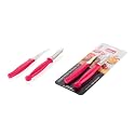 Ritu Stainless Steel 420 Grade | Laser Kitchen Knife & Peeler Set of 2 Pcs | Sharp Blades for Peeling and Slicing Vegetables & Fruits | Ergonomic Handles | Durable & Versatile Kitchen Tools