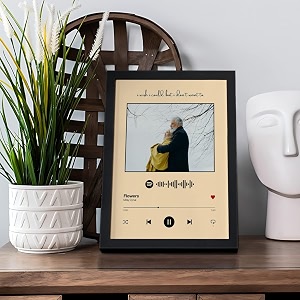 Ritwikas Synthetic Wooden Personalized Desk Tabletop Photo