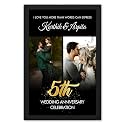 Ritwika's Personalized Pictures Collage Frame With Custom Name, Message &amp; Quote | For Decor &amp; Gift to Your Partner, Friends, Family &amp; Couples | In Two Size 9.5 x 13.5 Or 13.5 x 19.5 Inch, Set of 1