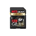 Ritz Gear 128GB High-Speed SDXC UHS-II SD Card, C10, U3, V90, Full-HD &amp; 8K Memory Card for DSLR, Cinema-Quality Video Cameras
