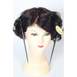 ritzkart 9x7 french lace european virgin human hair toupee men39s wigs with soft thin lace hairpiece cap dark brown color black