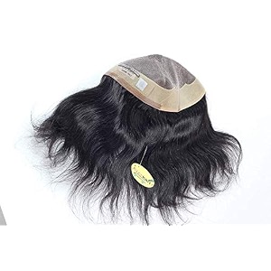 ritzkart hair toupeepatchessystemswigs for men natural human hair black black