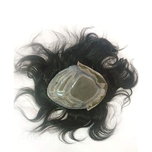 ritzkart hair toupeepatchessystemswigs for men natural human hair black black