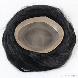 ritzkart hair toupeepatchessystemswigs for men natural human hair black black
