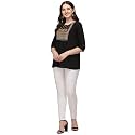 Riva Enterprise Rayon Fabric with Embroidery Stitched