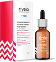 Rivela Dermascience 10% Niacinamide+1% Hyaluronic Acid Serum |Reduces Acne Marks, Blemishes