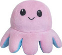 RIVENDOZ Ultra soft reversible Octopus soft toys (Happy and Angry Face)  - 18 cm (Multicolor)