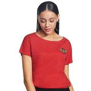 RIVER Designer Loose Fit Womens Tops T-Shirt