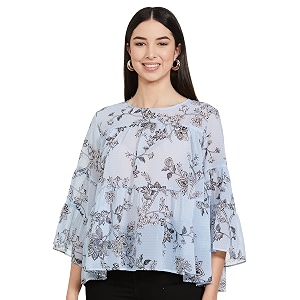 RIVER Floral Regular Fit Womens Top