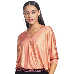 RIVER Loose Fit Womens Tops T-Shirt