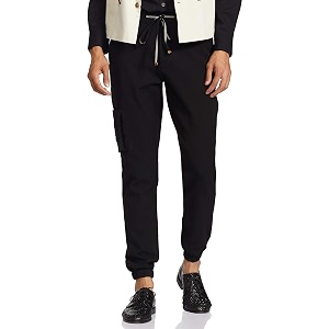 RIVER Mens Skinny Casual Trousers