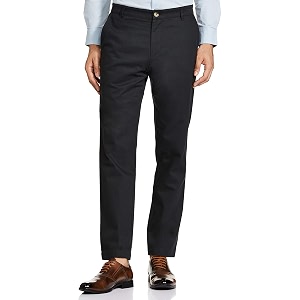 RIVER Mens Slim Fit Casual Trousers
