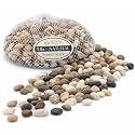 Royal Imports River Rocks, Aquarium Gravel – Natural 0.5"- 0.75" - 5 lbs