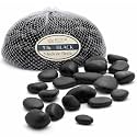 Royal Imports River Rocks, Aquarium Gravel – Black 1"- 1.5" - 5 lbs