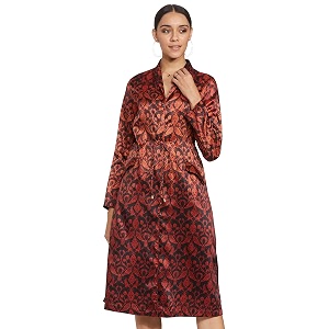 RIVER Womens Polyester RS2JJVDR104A Midi Special Occasion