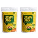 Rivera Crispy Corn, Pack of 2(BBQ)-110g Each | High Iron Snacks | Zero Cholesterol | Zero Trans Fat | Healthy Snacks