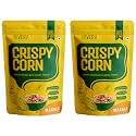 Rivera Crispy Corn, Pack of 2 (Masala)-87g Each | High Iron Snacks | Zero Cholesterol | Zero Trans Fat | Healthy Snacks