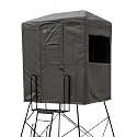 Rivers Edge Landmark™ 550 Hunting Blind LM550B – 7' Tall, 6' x 4.5' Interior, Adjustable Windows, Steel Frame, Marine-Grade Fabric – Fits LM550T Tower Only