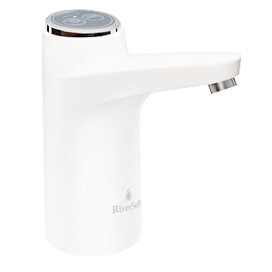 riversoft awd-wh-1 automatic water dispenser for 20 litre can white food grade 4w 1200 mah battery