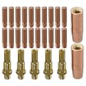 RIVERWELD MIG MAG Contact Tips .035" 11-35 21-50 1/2" 35-50 kit 27pcs