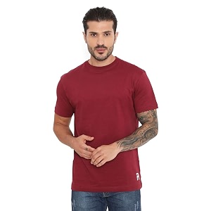 Rivolta Mens Solid Regular Fit T-Shirt