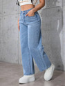 The Rivvrs co Straight Fit Women Light Blue Jeans