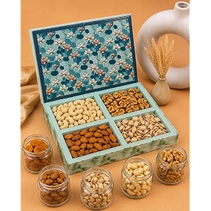 Riwaz Prime Floral Diwali Dry Fruit Gift