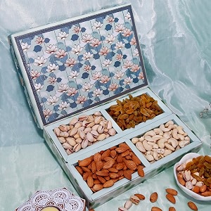 Riwaz Prime Floral Diwali Dry Fruit Gift